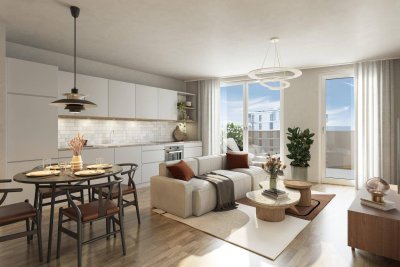 „Village im Dritten – PARK HOMES“ Bezugsfertige 3-Zimmer Eigentumswohnung (Erstbezug!) Top 46