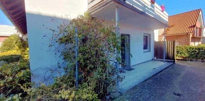 Zentral gelegene Wohnung mit Terrasse in Natrup-Hagen - unrenoviert