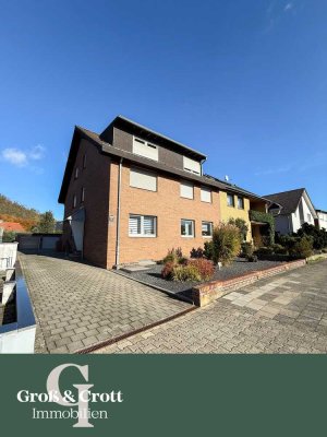 Wohnen mit Wohlfühlfaktor - Moderne 4-Zimmer-Wohnung mit EBK, Balkon und Garage in Herzogenrath-Merk