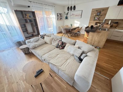 Moderne "bereits vermietete" 2-Zi.-Anlegerwohnung (62m²) mit Garten, Carport in Mühldorf b. Feldbach