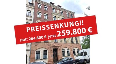 2-Zimmer-Wohnung im Jugendstilgebäude in Leipzig-Stötteritz
