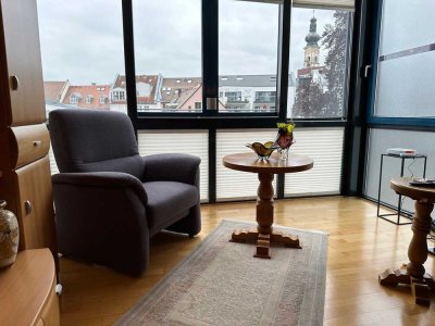 Zentrum: Geräumige 91 m2-Wohnung m. 2 Bädern in ruhiger Seitenstraße - auch als 2 Wohnungen nutzbar!