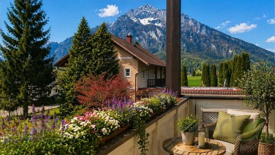 Großzügige 2 Zimmer Wohnung mit Panorama-Balkon in Traumlage Anif!