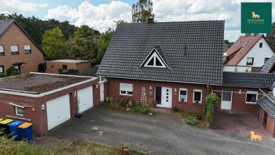 Attraktives Einfamilienhaus mit Einliegerwohnung in bevorzugter Lage von Lohne