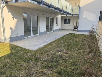 Neubau Gartenwohnung mit Terrasse / Nähe S2 Petershausen zu verkaufen!