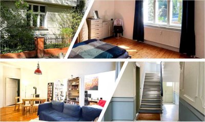 Wunderschönes Friedenau: 2,5 Zimmer-Altbauwohnung mit vielen originalen Details und Kaminofen