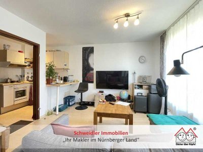 Investieren leicht gemacht: Vermietetes Appartement mit Balkon und TG-Stellplatz in Lauf