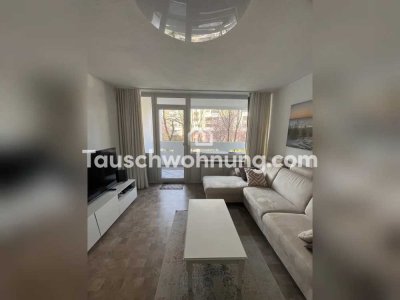 Tauschwohnung: Biete zentrale Wohnung am Sachsenhausen mit Balkon