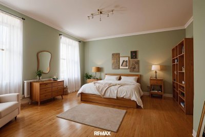 HISTORISCHES FLAIR IM KNAPPENHOF! Großzügige 3-Zimmerwohnung Top-3!