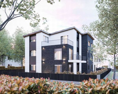 Erdgeschosswohnung mit Süd-Terrasse und extra Wohnfläche im Untergeschoss – Neubau Erstbezug