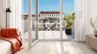 WOHNEN AM PARK - Urban &amp; Grün - Zentral gelegene 2 Zimmer Wohnung. Nähe zum 7. Bezirk!