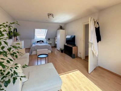 Gepflegte 3-Zimmer-Dachgeschosswohnung mit Potenzial in der Schwetzingerstadt