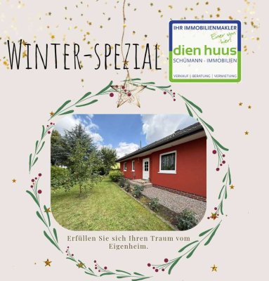 ! KAUFPREISREDUZIERUNG ! Bungalow mit idyllischem Grundstück