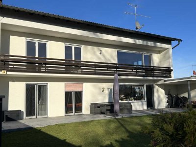 Sonnige 4-Zimmer  Wohnung im 1. OG mit Balkon und Gartenanteil