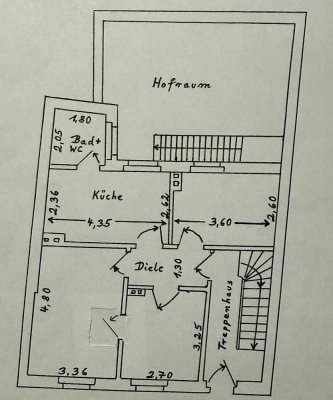 Schöne 3-Zimmer-Wohnung im 2. OG eines 3-Familien-Hauses in Linnich ( Zentrum)