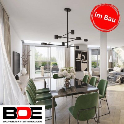 Wunderschöne 3 Zimmer Wohnung mit großzügigem Garten - Wärmeversorgung durch umweltfreundliche Luftwärmepumpe !