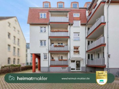 Lichtdurchflutet & zentrumsnah – 3-Zimmer mit Balkon am Felsenkeller
