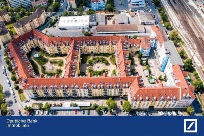 Vermietete 1-Zimmer-Whg 4,2 %  im Herzen der Südstadt von Fürth mit TG!!