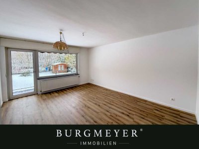 LINGEN: Attraktive 4-Zimmer-Erdgeschosswohnung zur Miete mit Kanalblick!