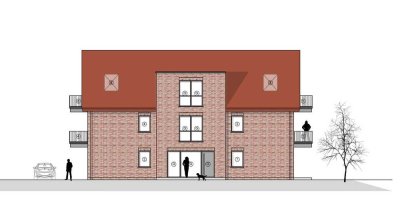 Neubau-Wohnung mit 3 Zimmern und Balkon in Rietberg