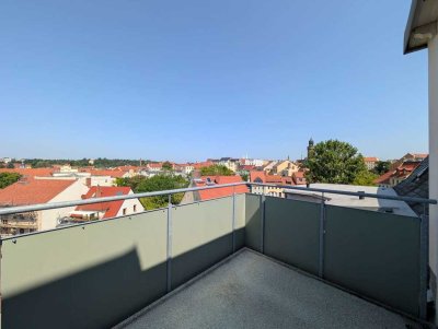 Großer Balkon, grandioser Ausblick – zentrale Wohnung nahe der Altstadt!