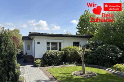 Wohnen auf einer Ebene - Bungalow in Grünhöfe
