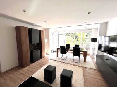 Hochwertig möblierte 3,5 Zimmer Wohnung in begehrtem Wohnviertel von Darmstadt am Waldrand