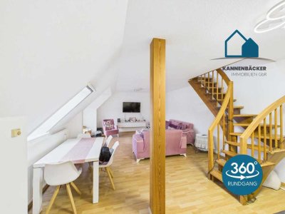 Attraktive Maisonette-Wohnung im Herzen der Stadt