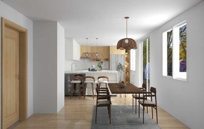 Stadtleben mit Rückzugsort – 4-Zimmer-Wohnung mit großem Balkon zum Innenhof