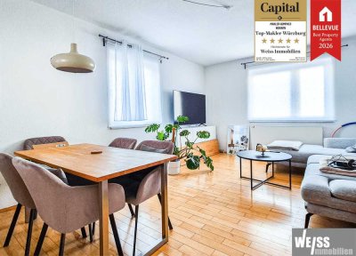 Zentral gelegene 3-Zimmer Wohnung mit Balkon