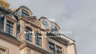 Zwischen Zeit und Trend!  5-Zimmer-Maisonette Wohnung im Stilgebäude mit Skylineblick