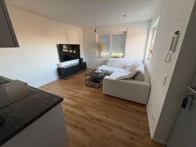 2-Zimmer-Wohnung - Neubau - 38 m² - mit Balkon und EBK in Freiberg am Neckar