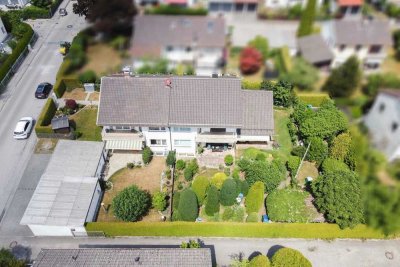 Ideal für zwei Familien: Doppelhaus mit großem Gartengrundstück in Gauting