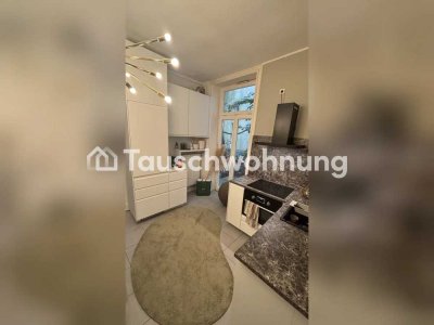 Tauschwohnung: Tausche 3,5 Zimmer Altbauwohnung mit Garten gegen Kleinere