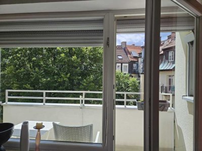 1-Zi. Wohnung vollmöbliert zu vermieten.
