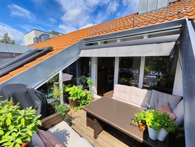 Wunderschöne Dachgeschosswohnung mit Loggia & hochwertiger Ausstattung in ruhiger Lage