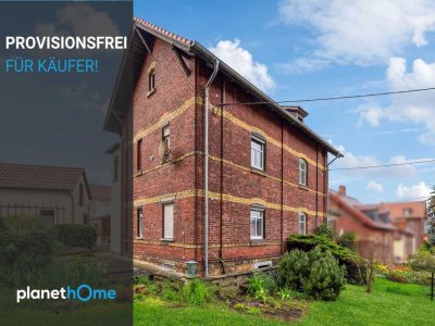 Grimma Ortsteil Bahren - Sanierungsbedürftige Doppelhaushälfte in schöner Wohnlage