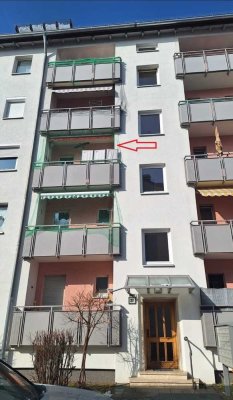 2,5-Zimmer-Wohnung mit Balkon in Nürnberg-Wöhrd