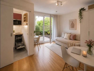 Singlewohnung im 1. OG mit Terrasse sucht Sonnenliebhaber für gemeinsame Zukunft