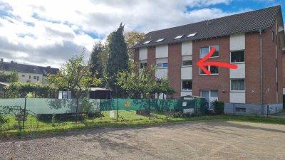 3 Zi.  Wohnung 1. OG mit Balkon/Sonnenerker und eigenem Stellplatz in traumhafter Lage in Merzenich