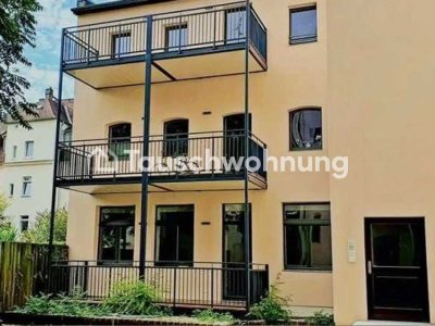 Tauschwohnung: Bieten 2,5-Zimmer-Wohnung in Plagwitz, suchen 3-4 Zimmer