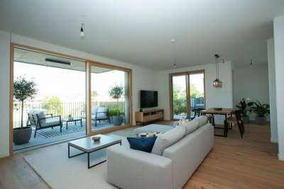 Noch bis zum 30.6. Eintragung bis € 500.000 sparen - ERSTBEZUG: Großzügig Leben auf 108 m² mit 30 m² Freifläche - Jetzt auch mit Küchen-Gutschein