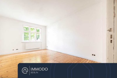Wohnen in Zehlendorf Mitte - Erstbezug nach Sanierung in eine 3 Zimmer Stuck-Altbau-Whg mit Dielen