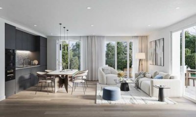 NEUBAU: 4,5-Zimmer-Wohnung mit großem Garten & Terrasse