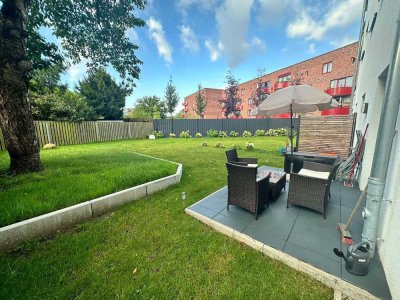 2023 gebaut - geräumige EG-Wohnung mit 2 Zimmern sowie Garten und EBK