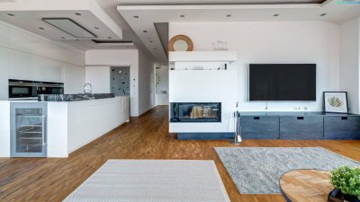 Exklusives Penthouse mit Seeblick und 145 m² Terrasse
