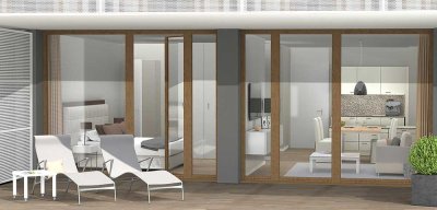 Ihre Zukunft in Hofheim: Betreut Wohnen in lichtdurchflutetem 2-Zimmer-Apartment mit Süd-Balkon