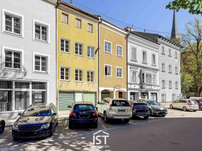 Braunau - Wohn- und Geschäftsensemble mit Garten, Pool und Garagen