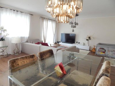 Exklusive voll möblierte Gartenwohnung mit Whirlpool, Terrasse &amp; Nähe zu Salzburg zur Miete