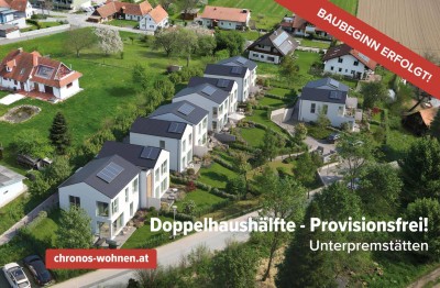 Vorverkaufs-AKTION! Baubeginn Erfolgt! Neubau-Doppelhaushälfte in Unterpremstätten! Moderne Wohnanlage mit nur 10 Einheiten!